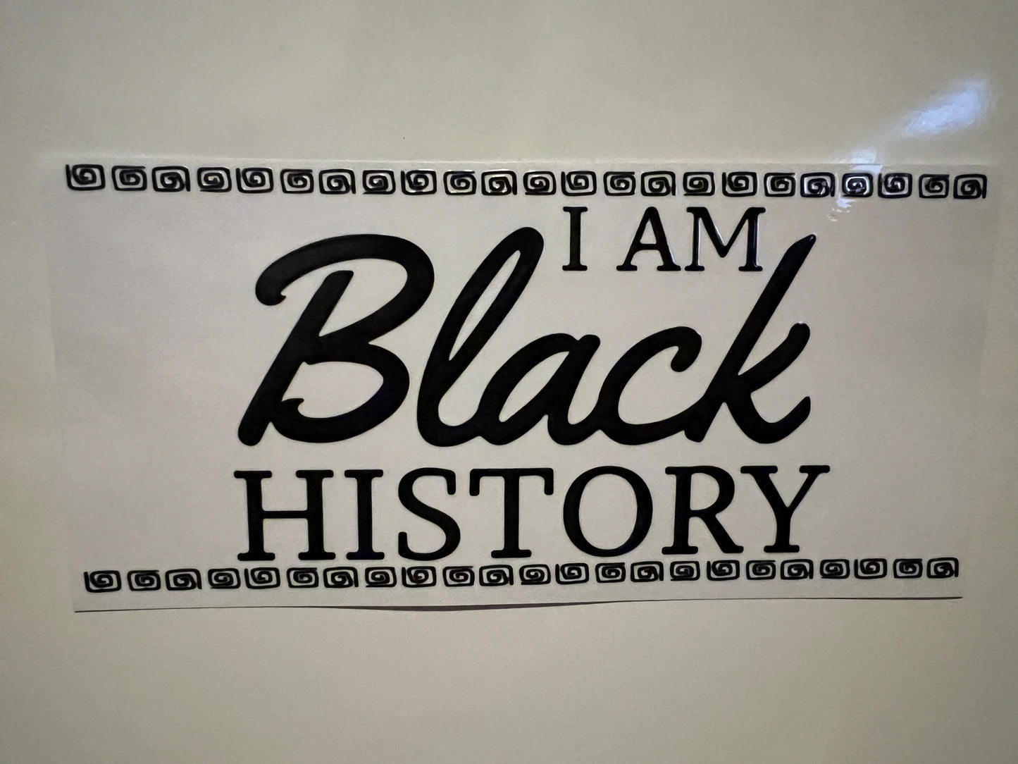 I am black history wrap (L)