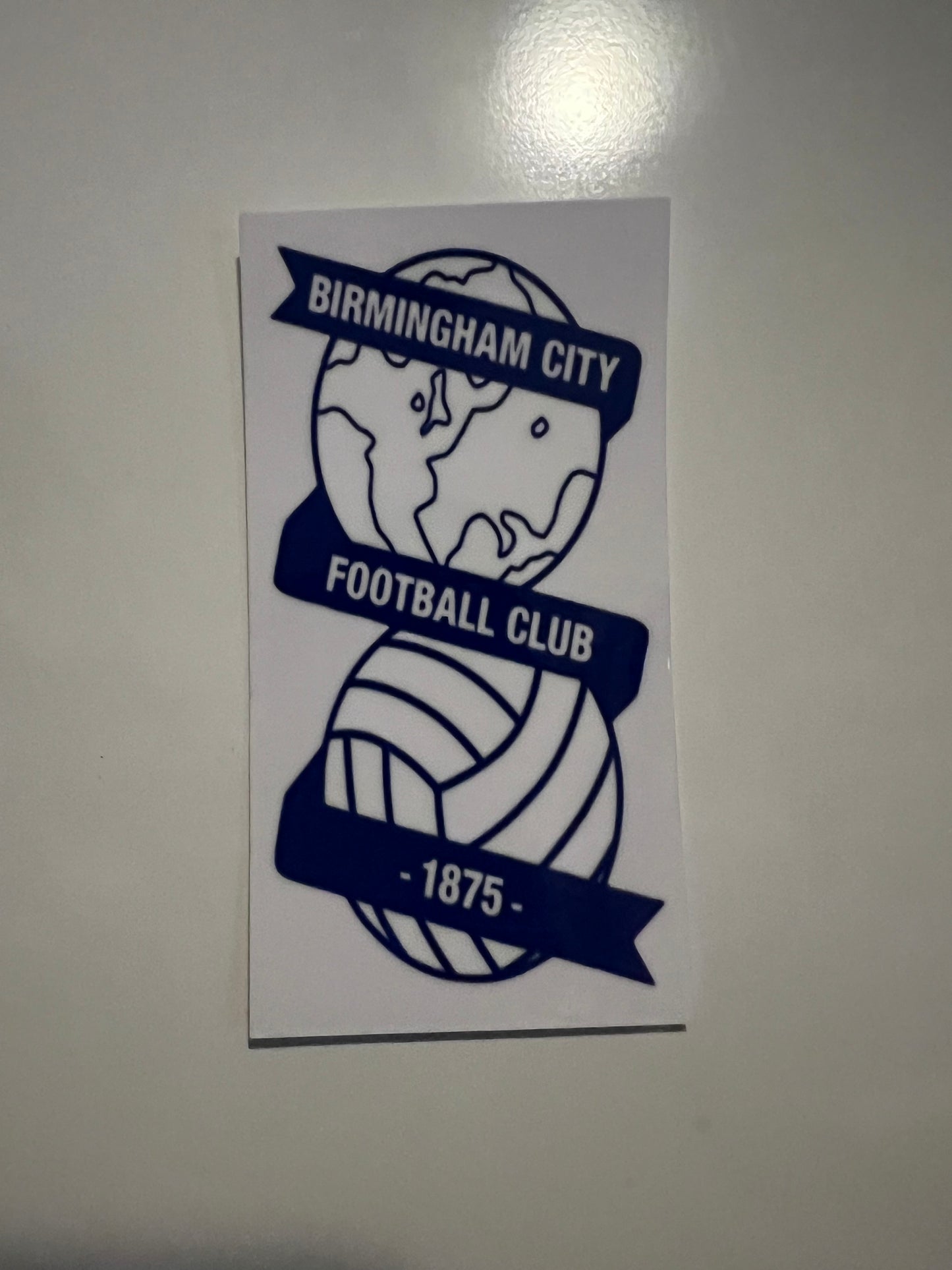 Birmingham city football club badge decal