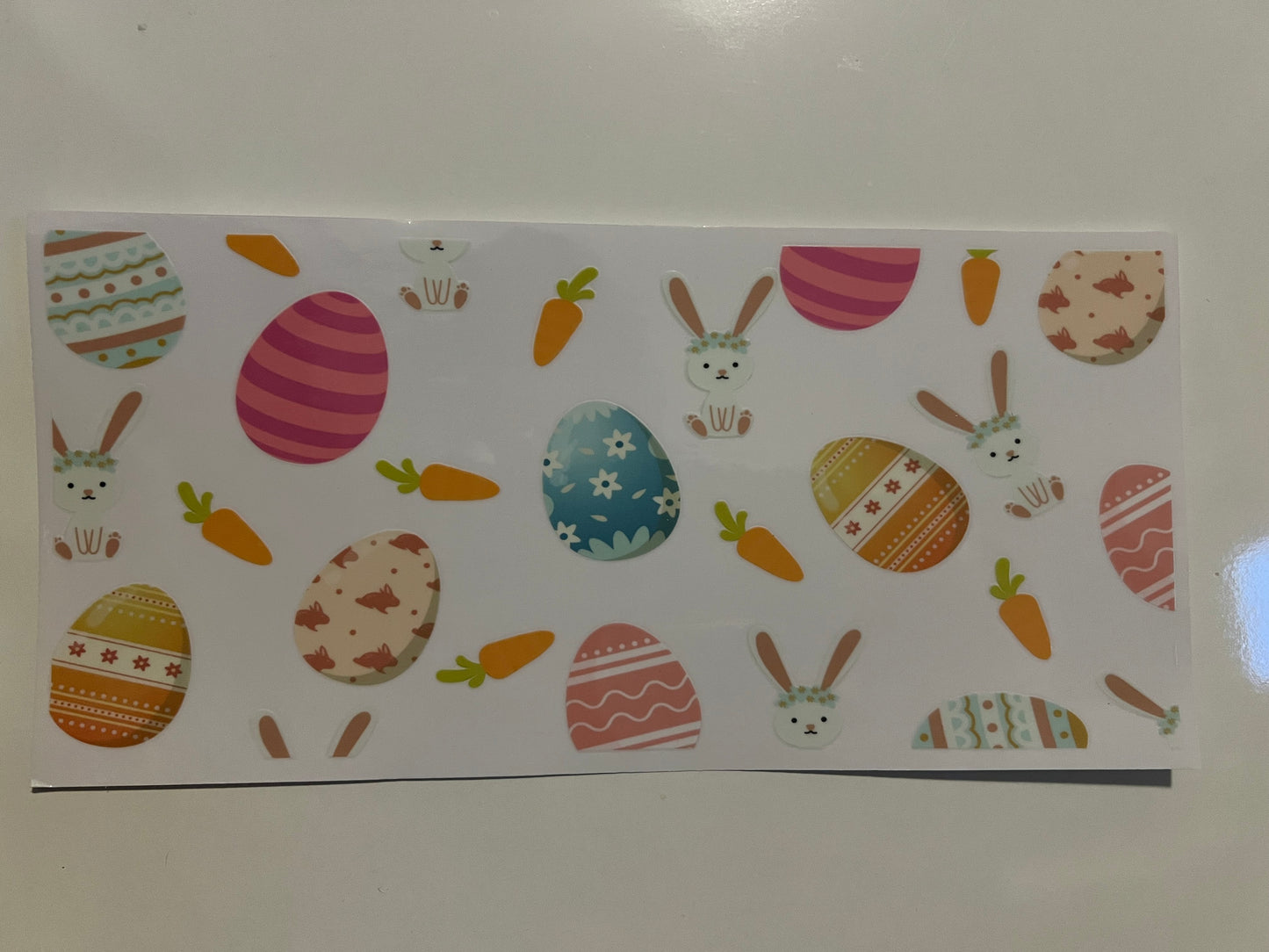 Cute Easter bunny and eggs wrap