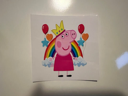 Peppa Pig decal