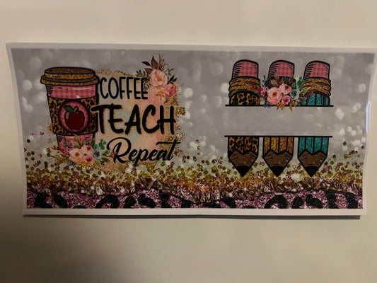 Coffee teach repeat wrap (L)