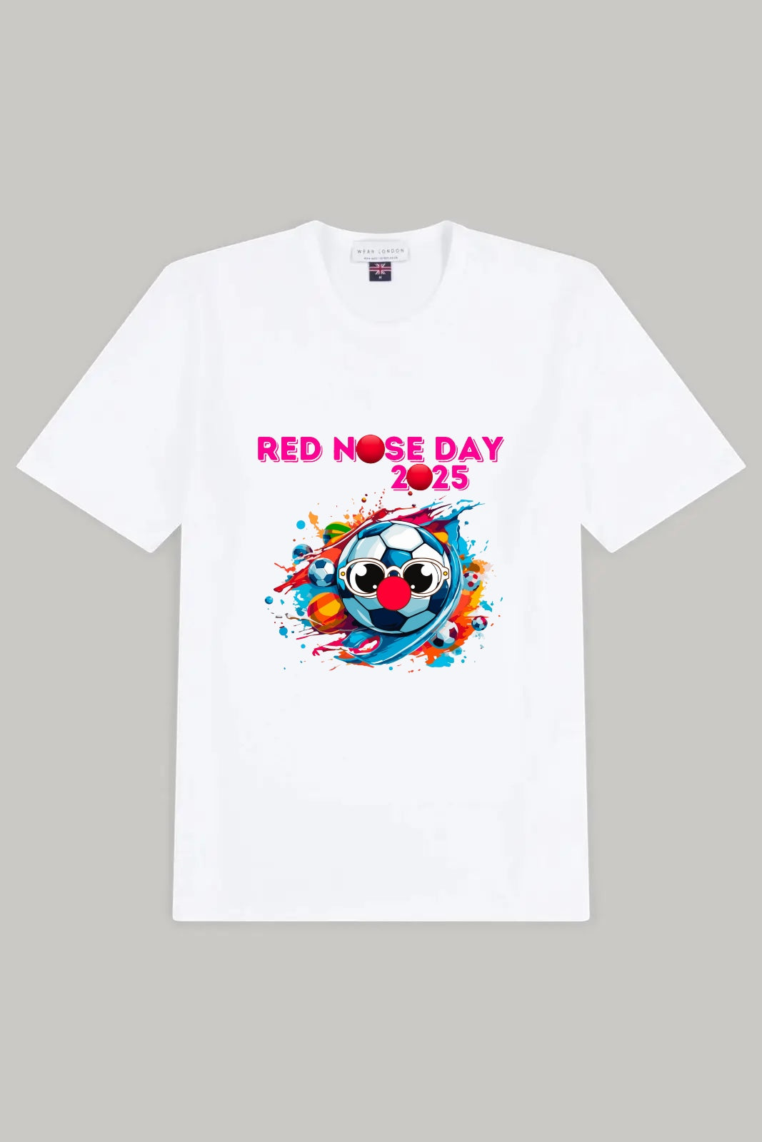 Football Red Nose Day DTF transfer