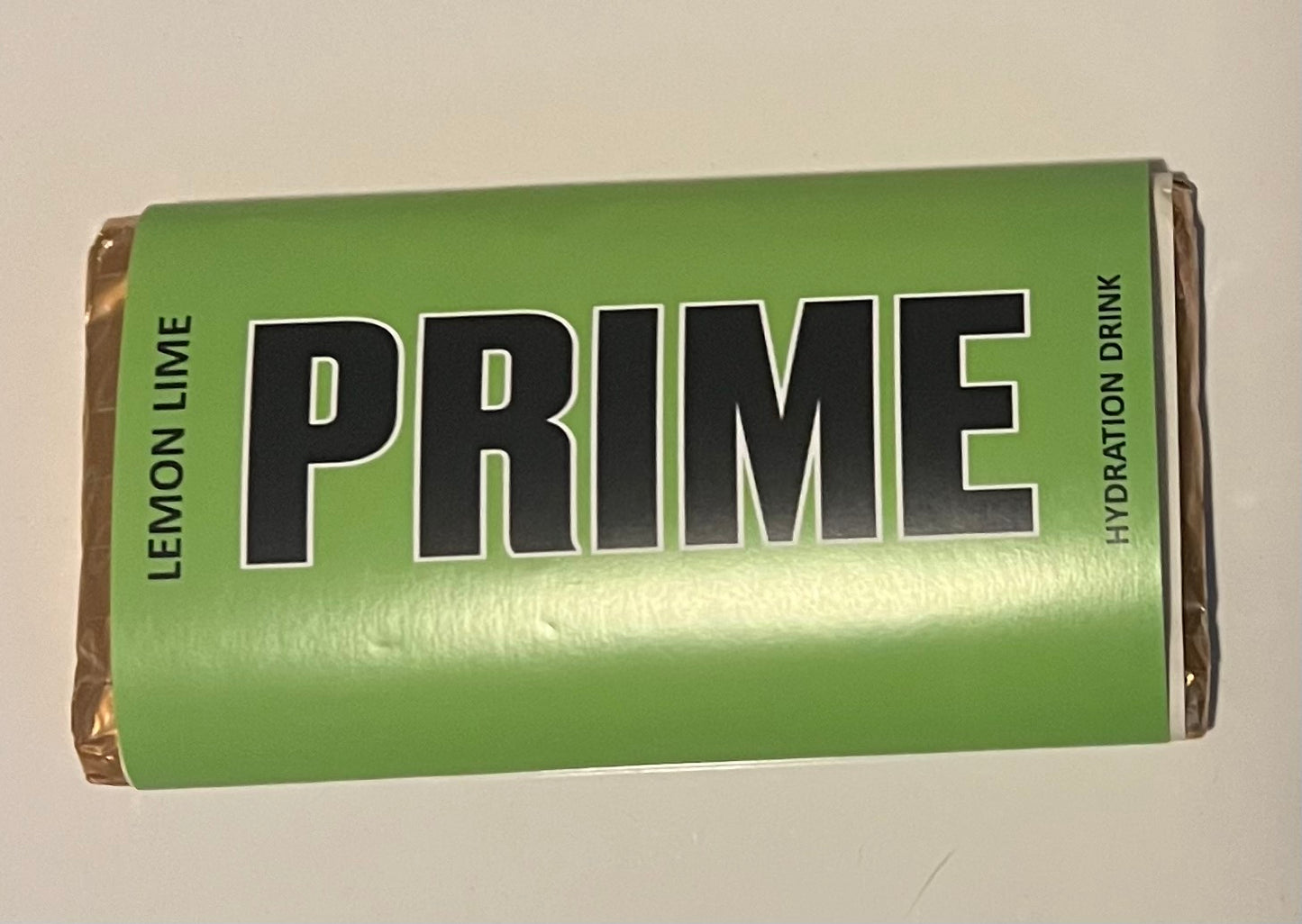 Prime chocolate bar wrappers