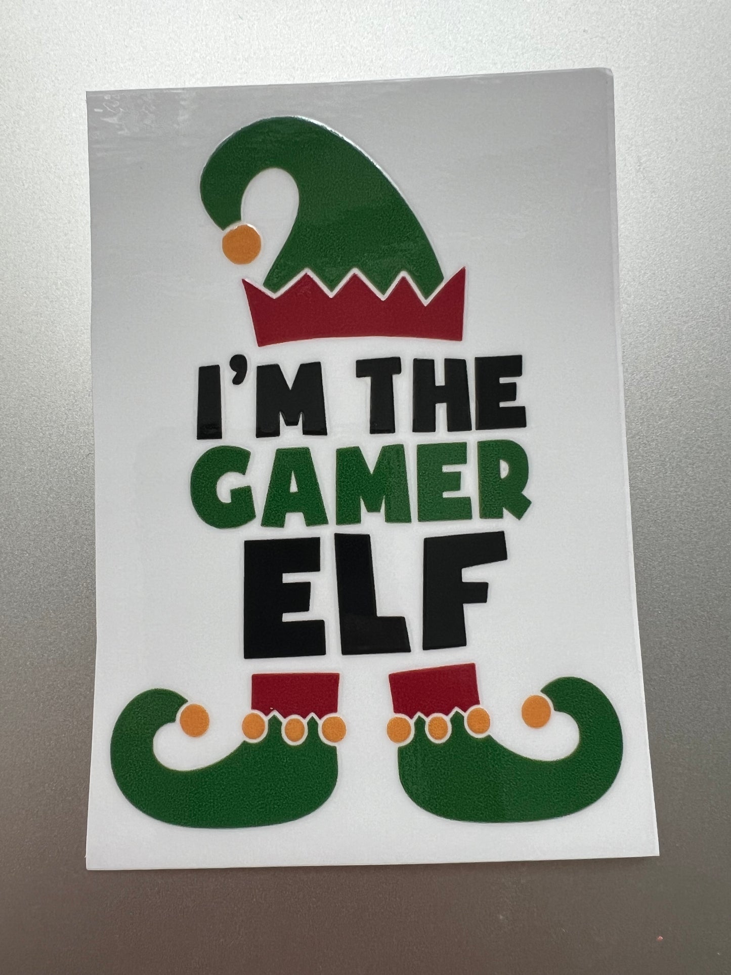 I’m the _____ elf decals