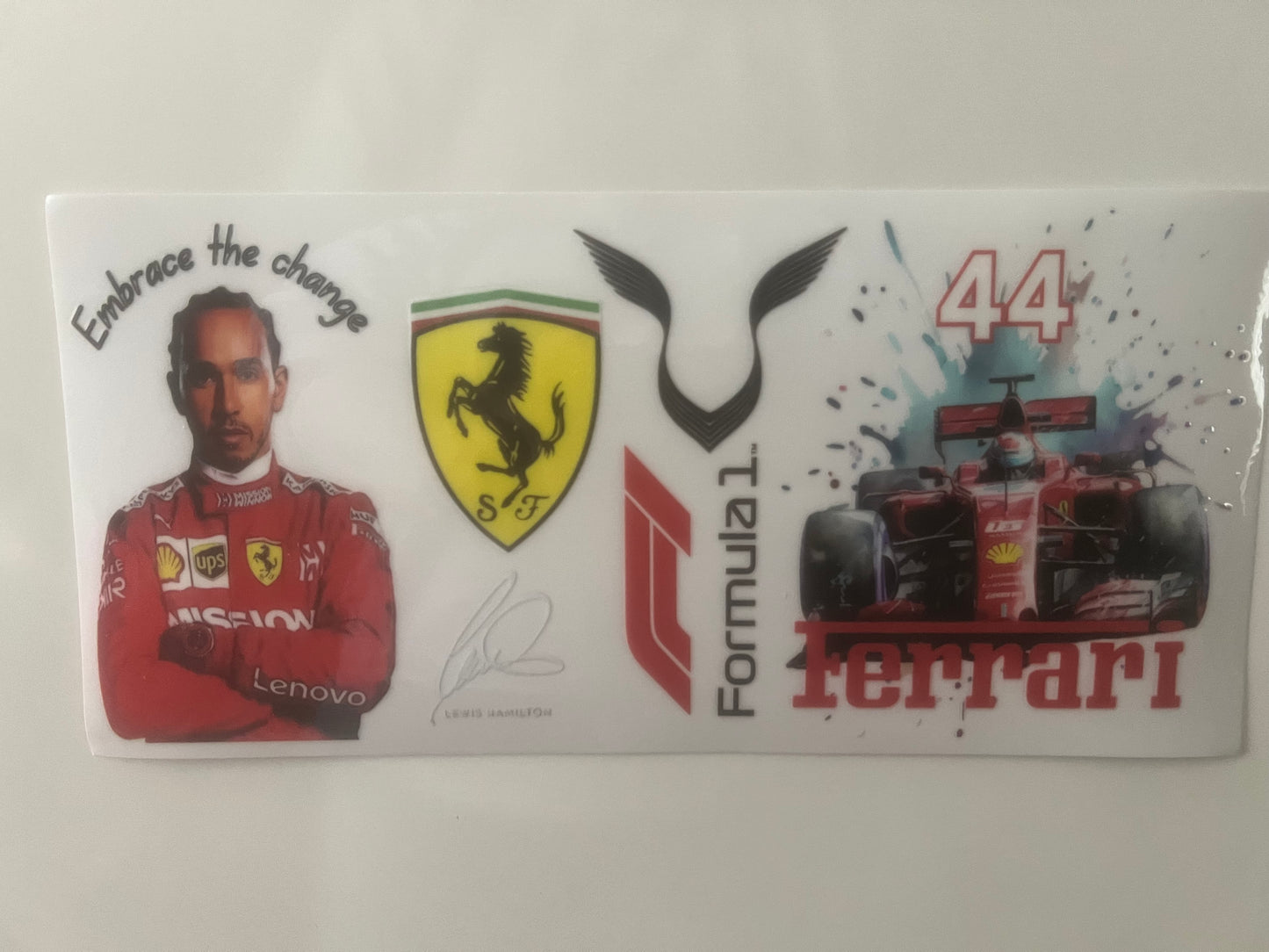 Lewis hamilton ferrari embrace the change formula 1 wrap exclusive