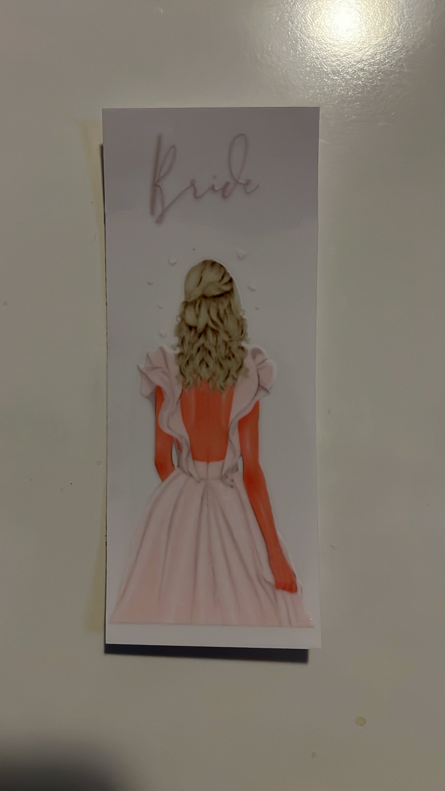 Bride decal