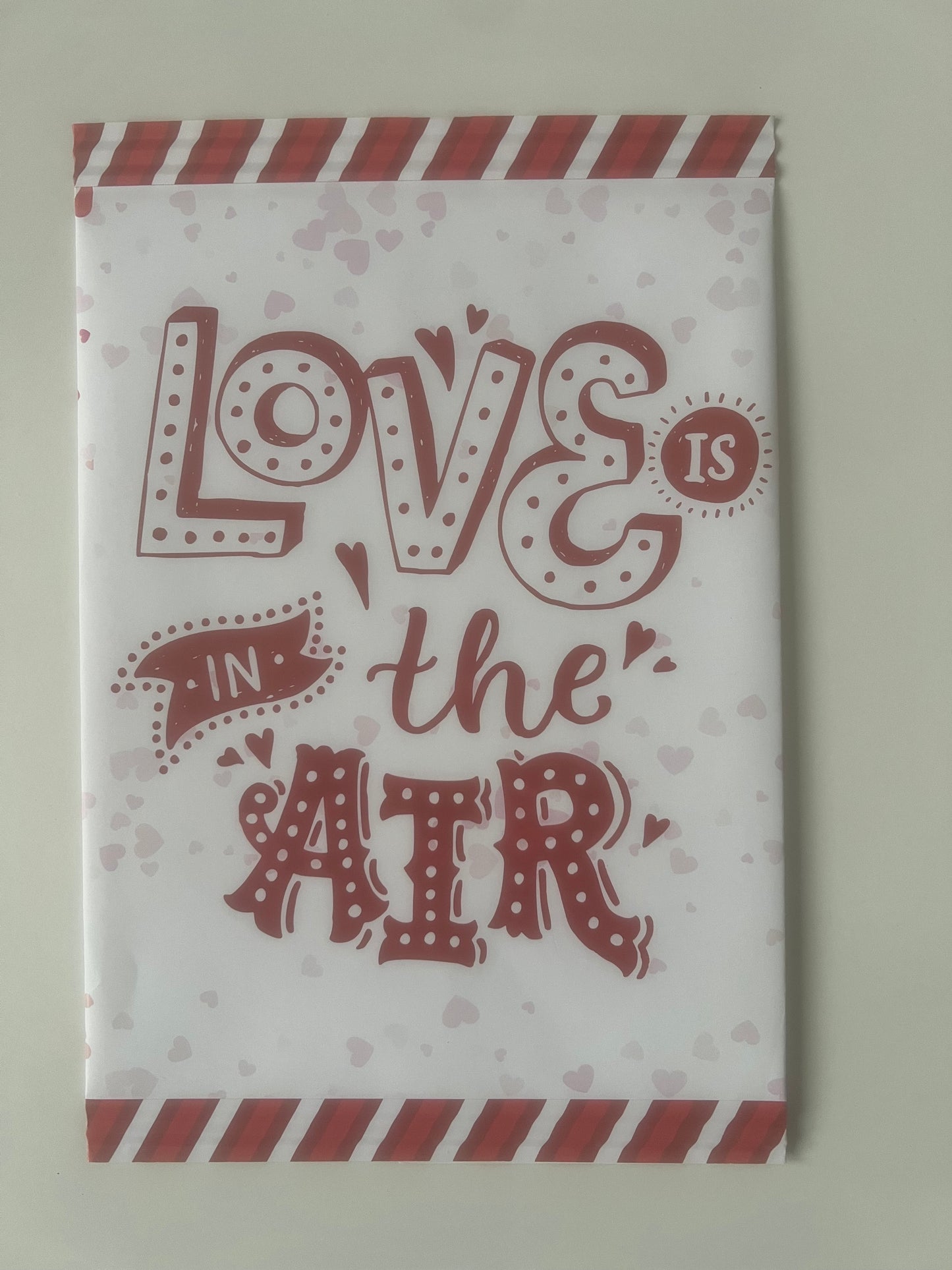 Love is in the air Valentine’s treat bag exclusive design