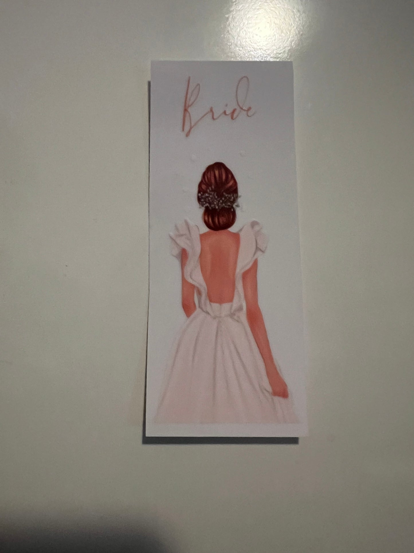 Bride decal