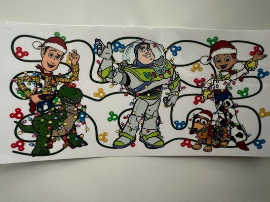 Christmas Toy Story wrap