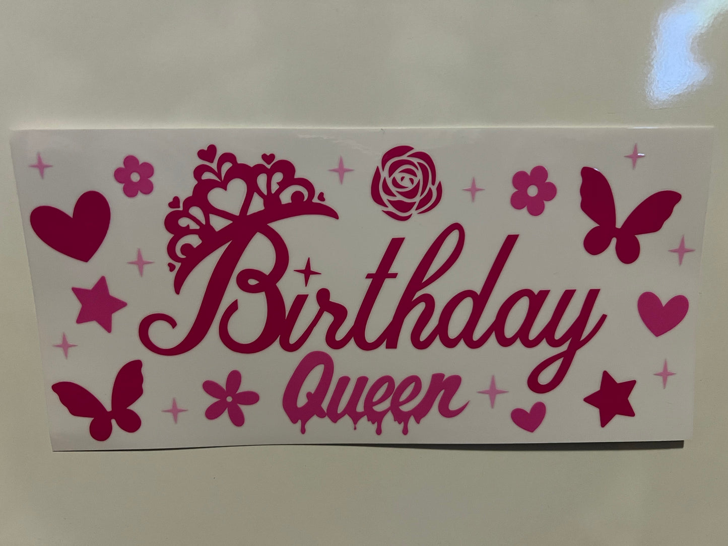 Birthday queen wrap (L)