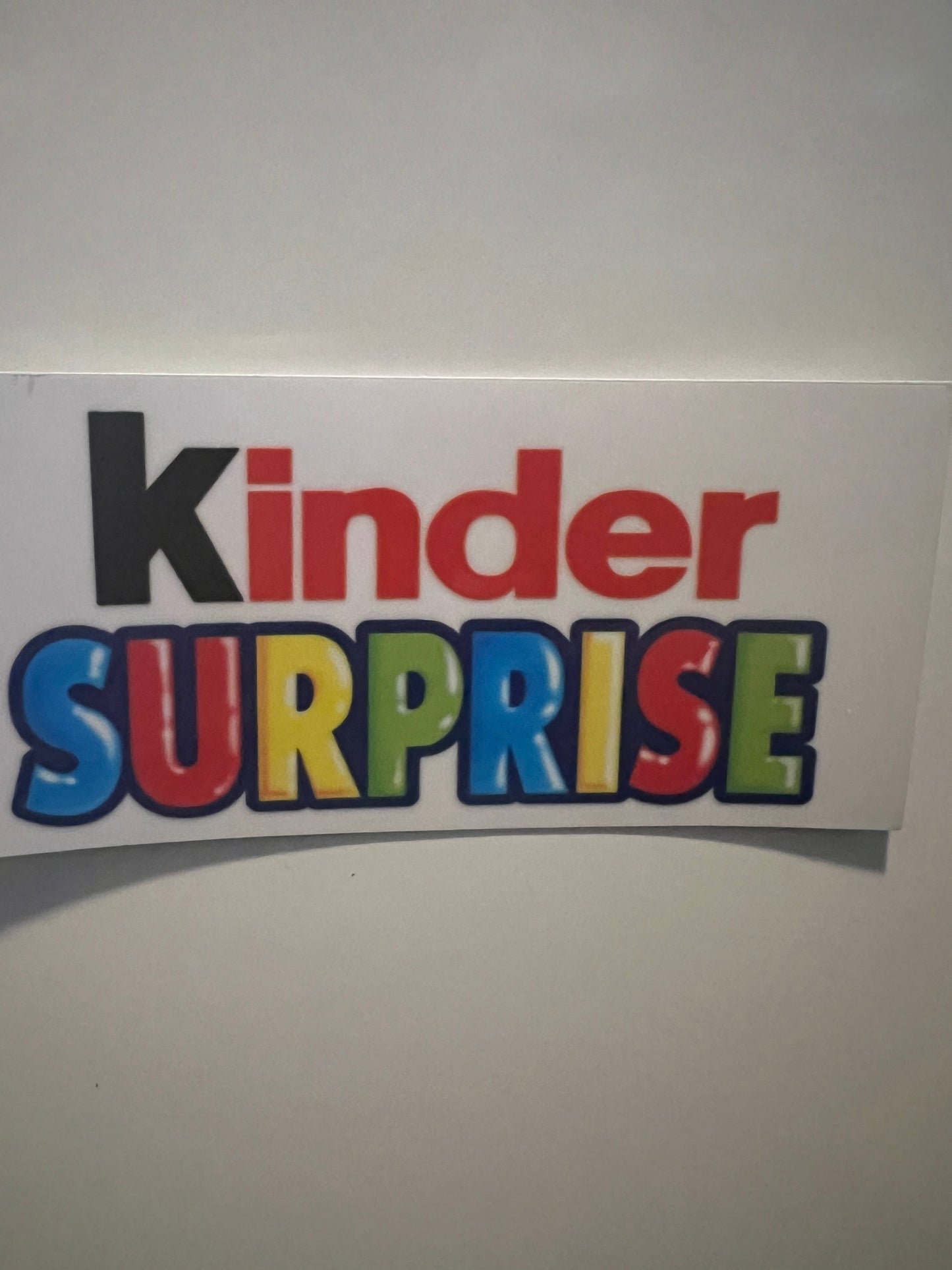 Kinder surprise decal V1