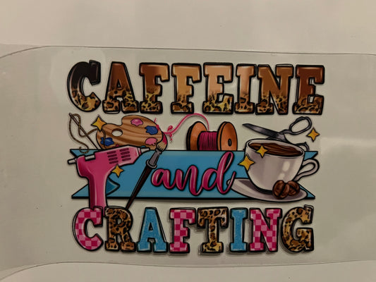 Caffeine and crafting wrap (E)