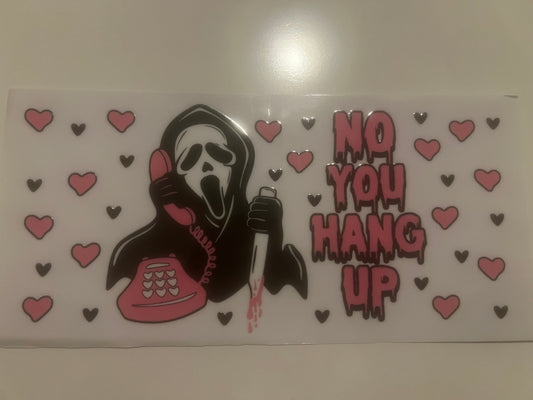 No you hang up ghostface v2 wrap