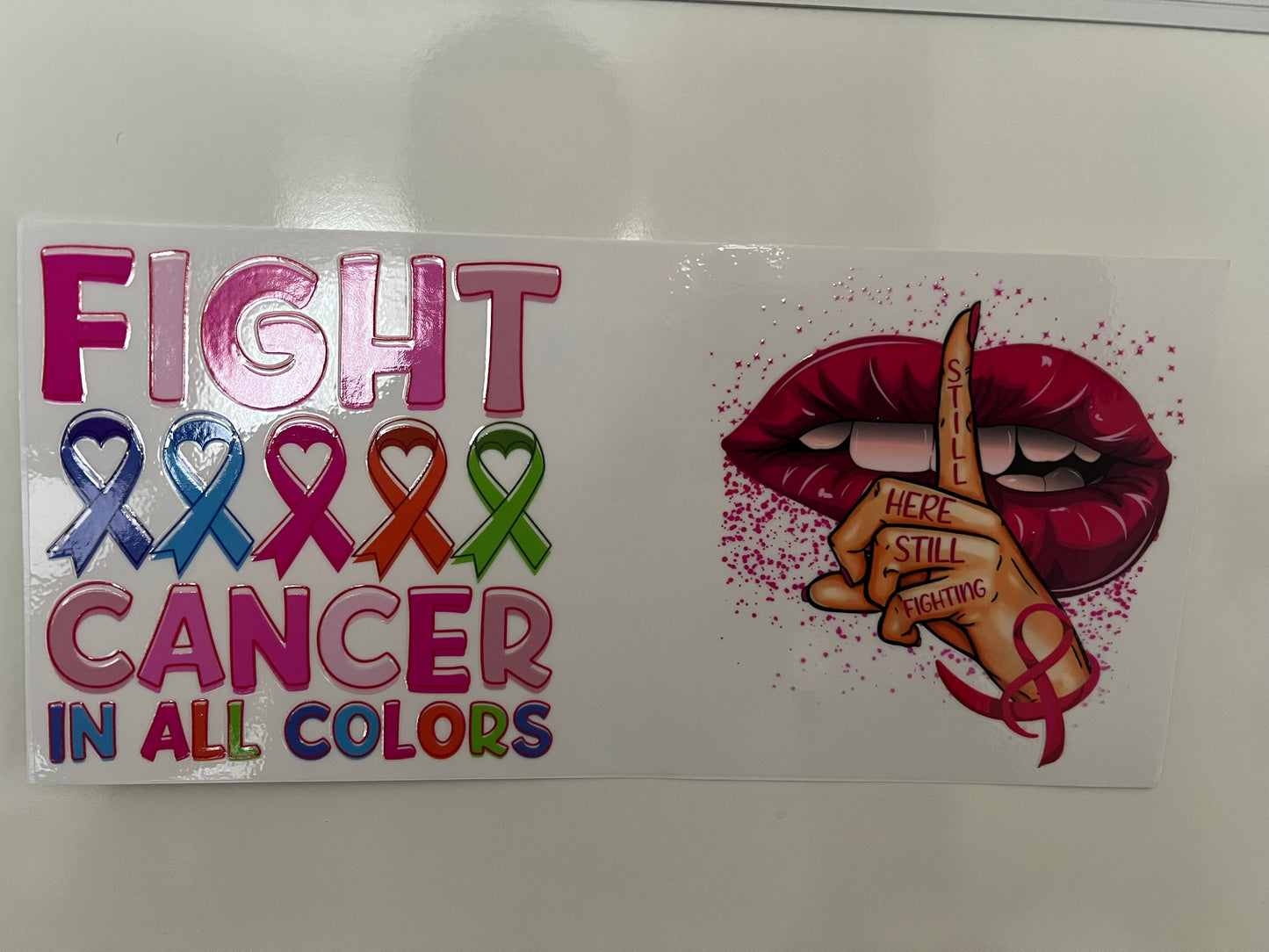 Fight cancer in all colours wrap V2