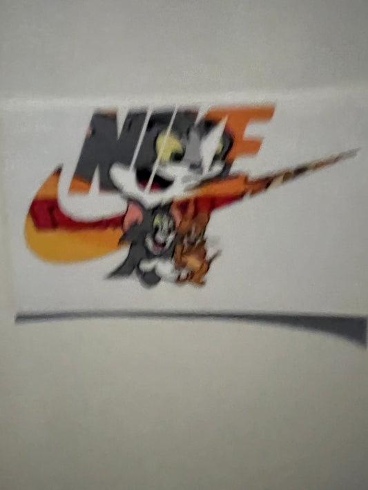 Tom and Jerry Nike decal exclusive