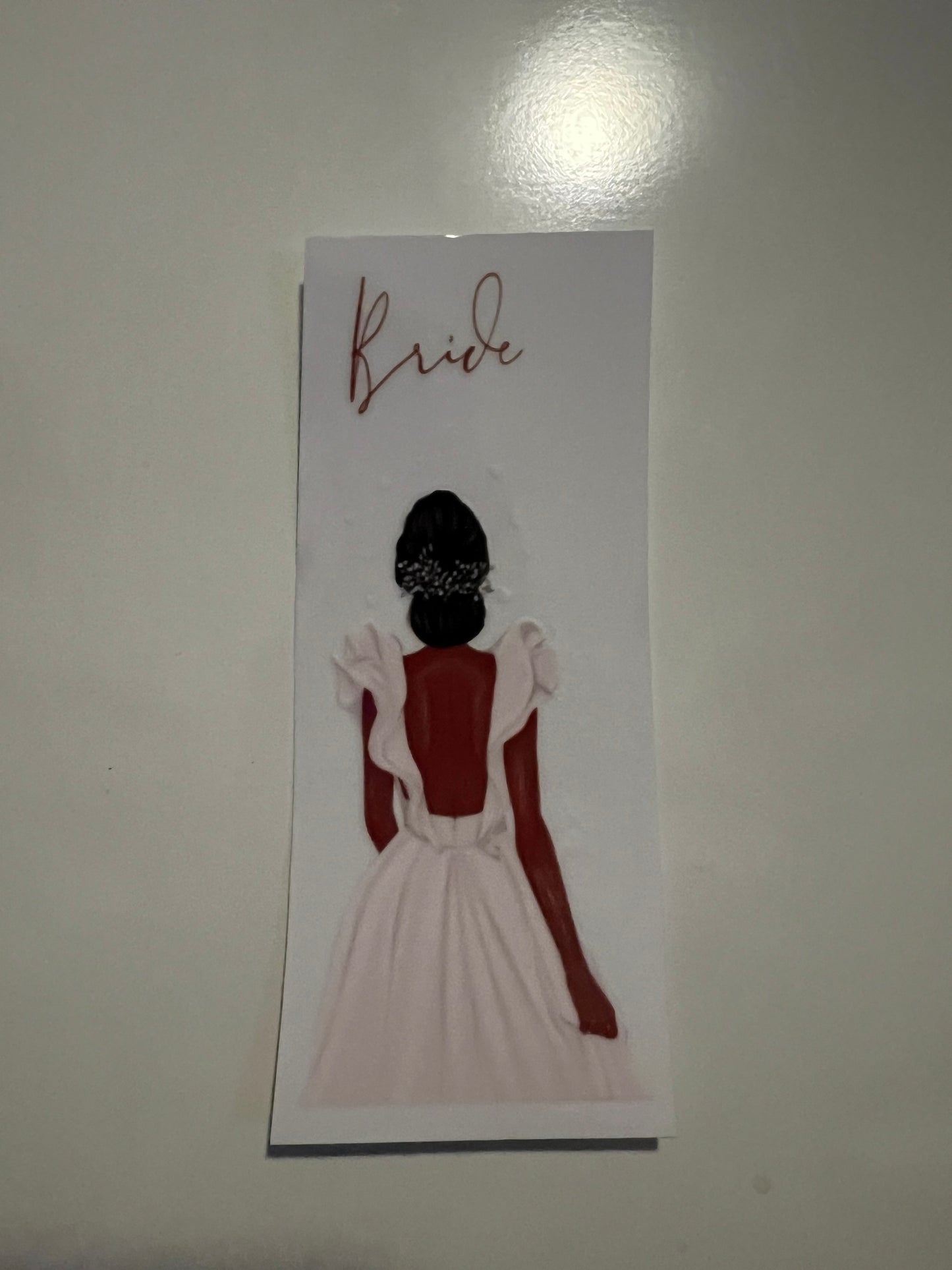 Bride decal