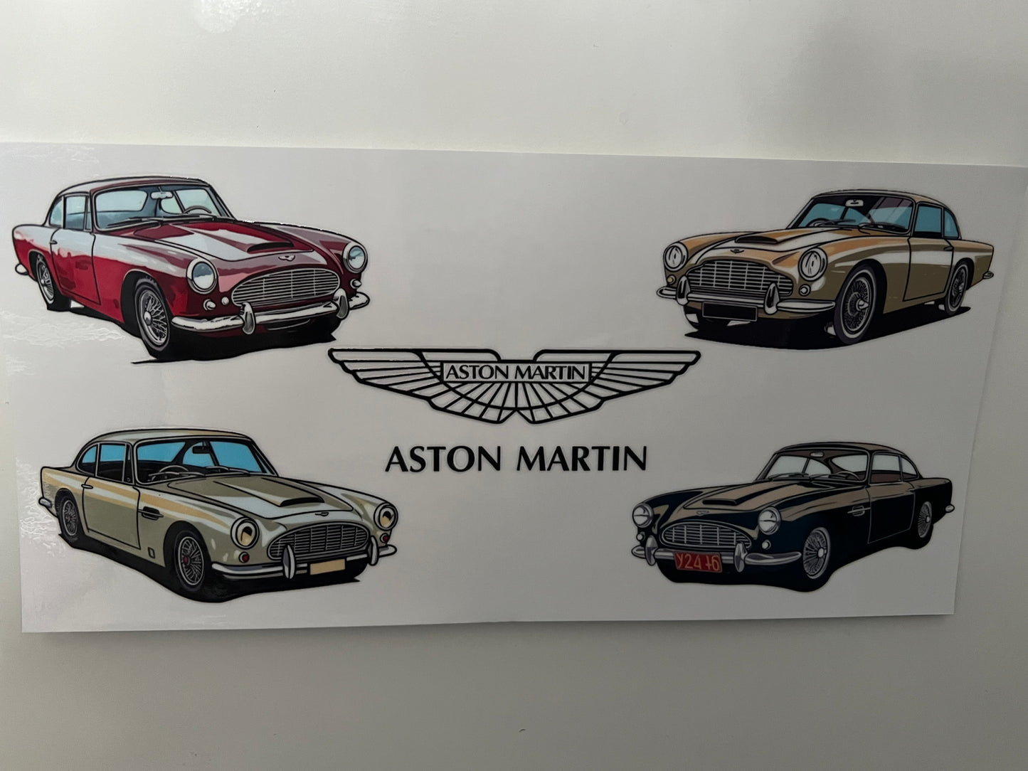 Aston Martin car wrap