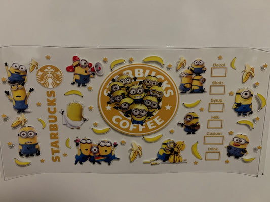 Minions Starbucks wrap (E)