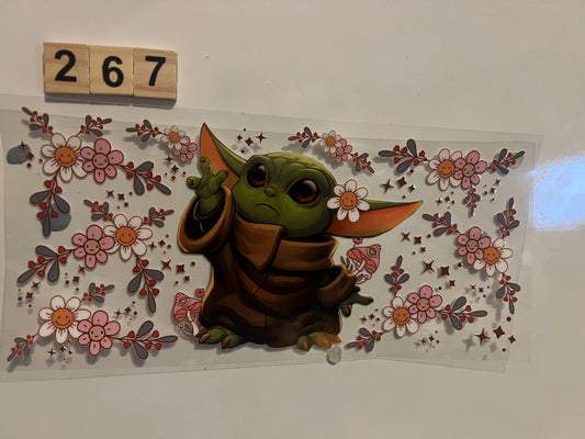 Baby Yoda wrap (267)(L)