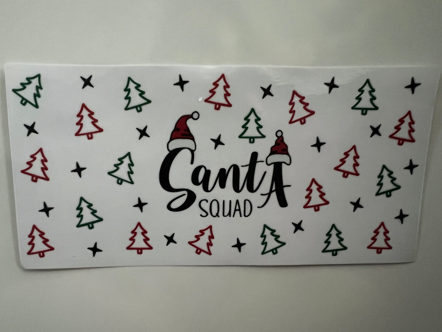 Santa squad Christmas wrap