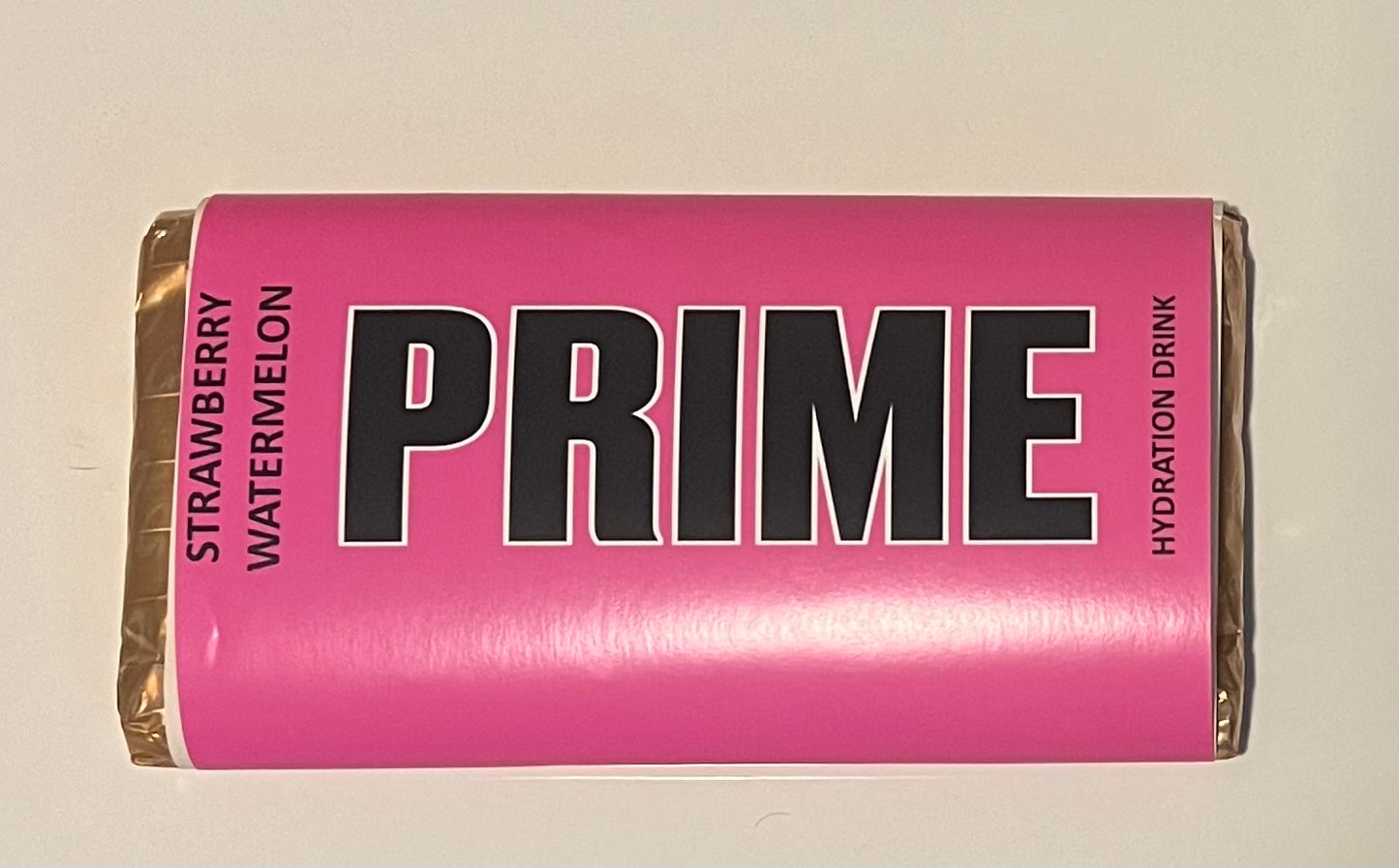 Prime chocolate bar wrappers