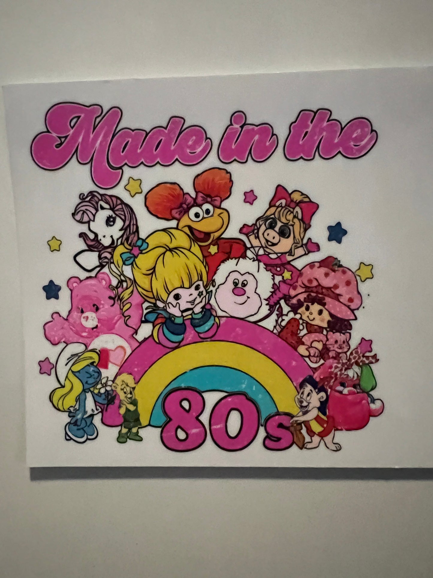 Made in the 80s decal