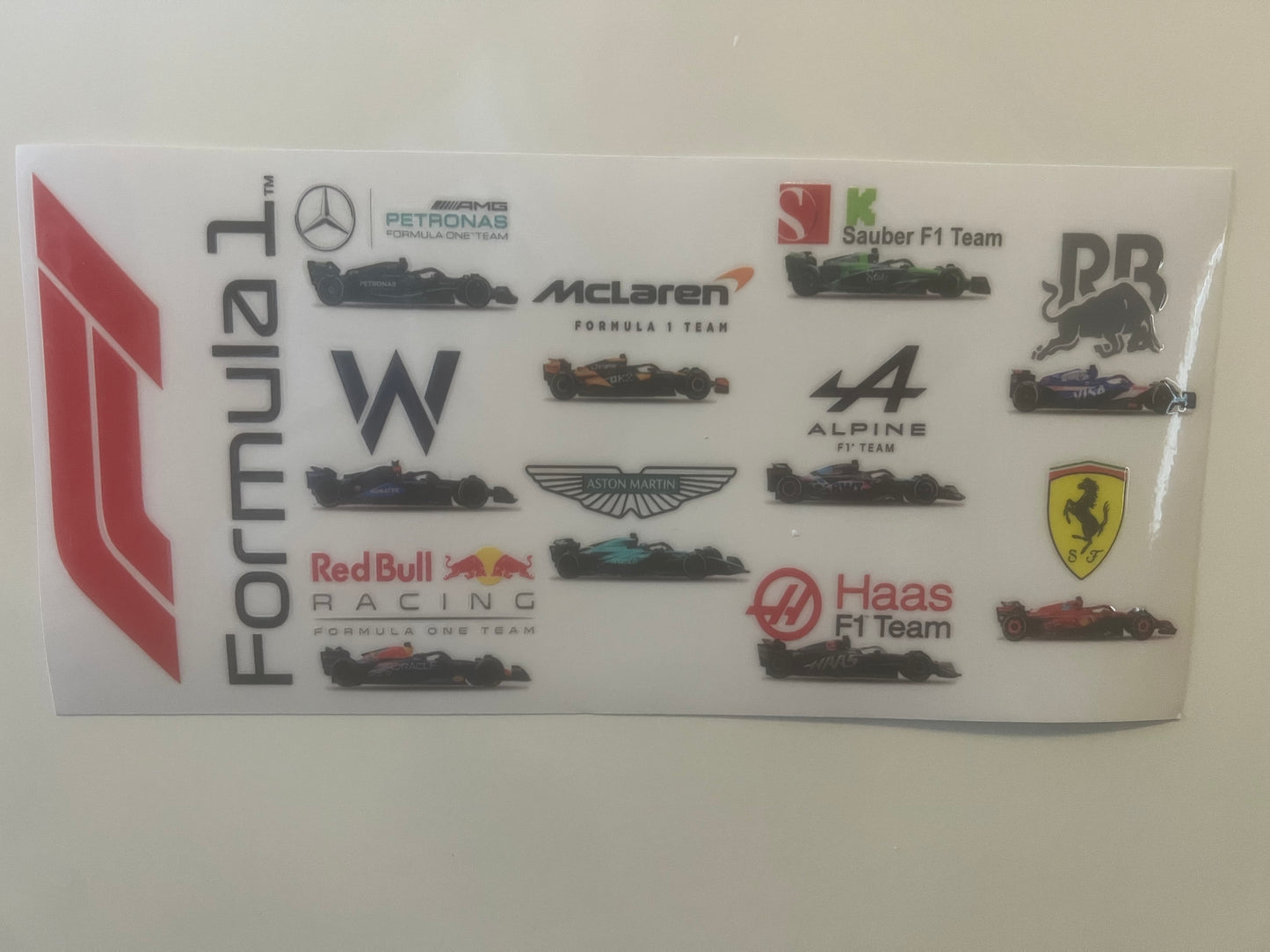 Formula 1 teams wrap exclusive