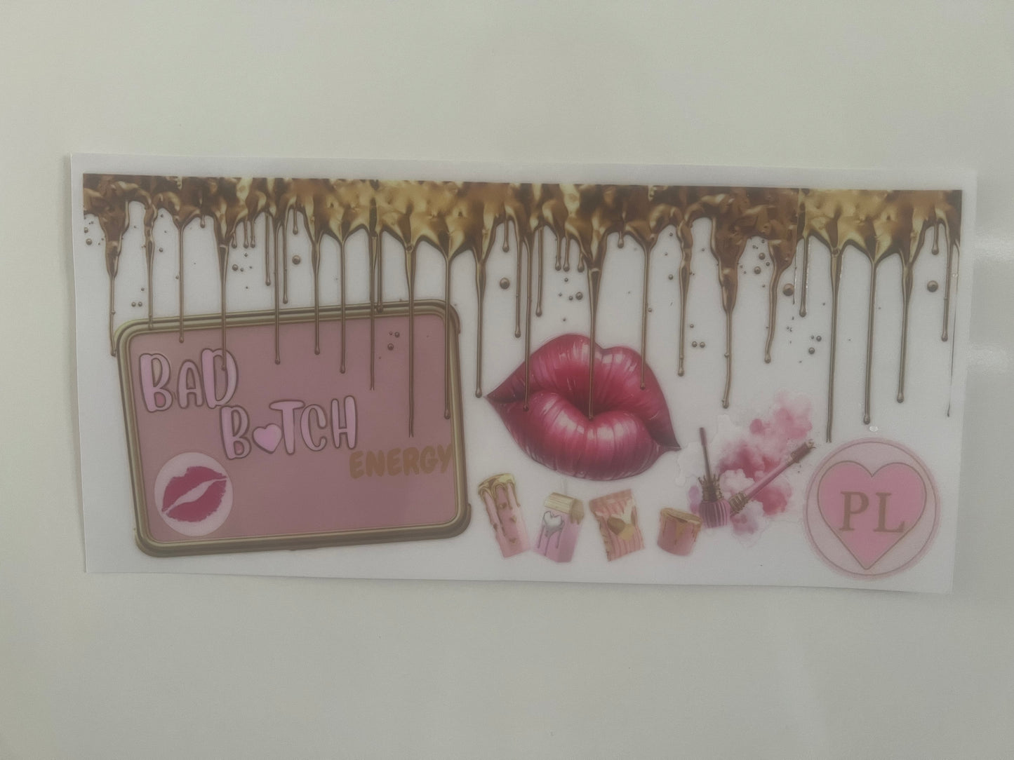 Gold drip PLouise bad bitch enetgy make up wrap - exclusive