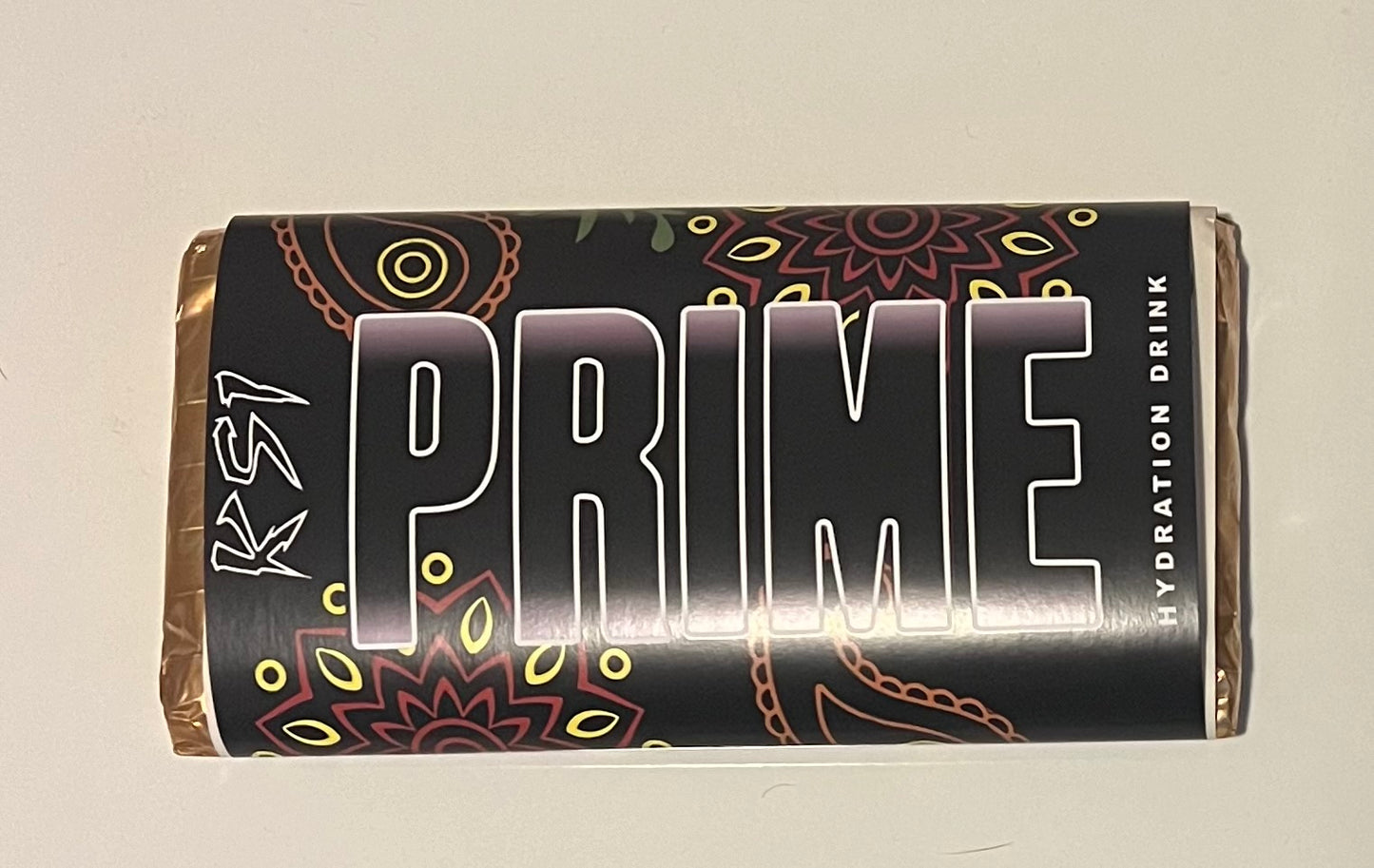 Prime chocolate bar wrappers