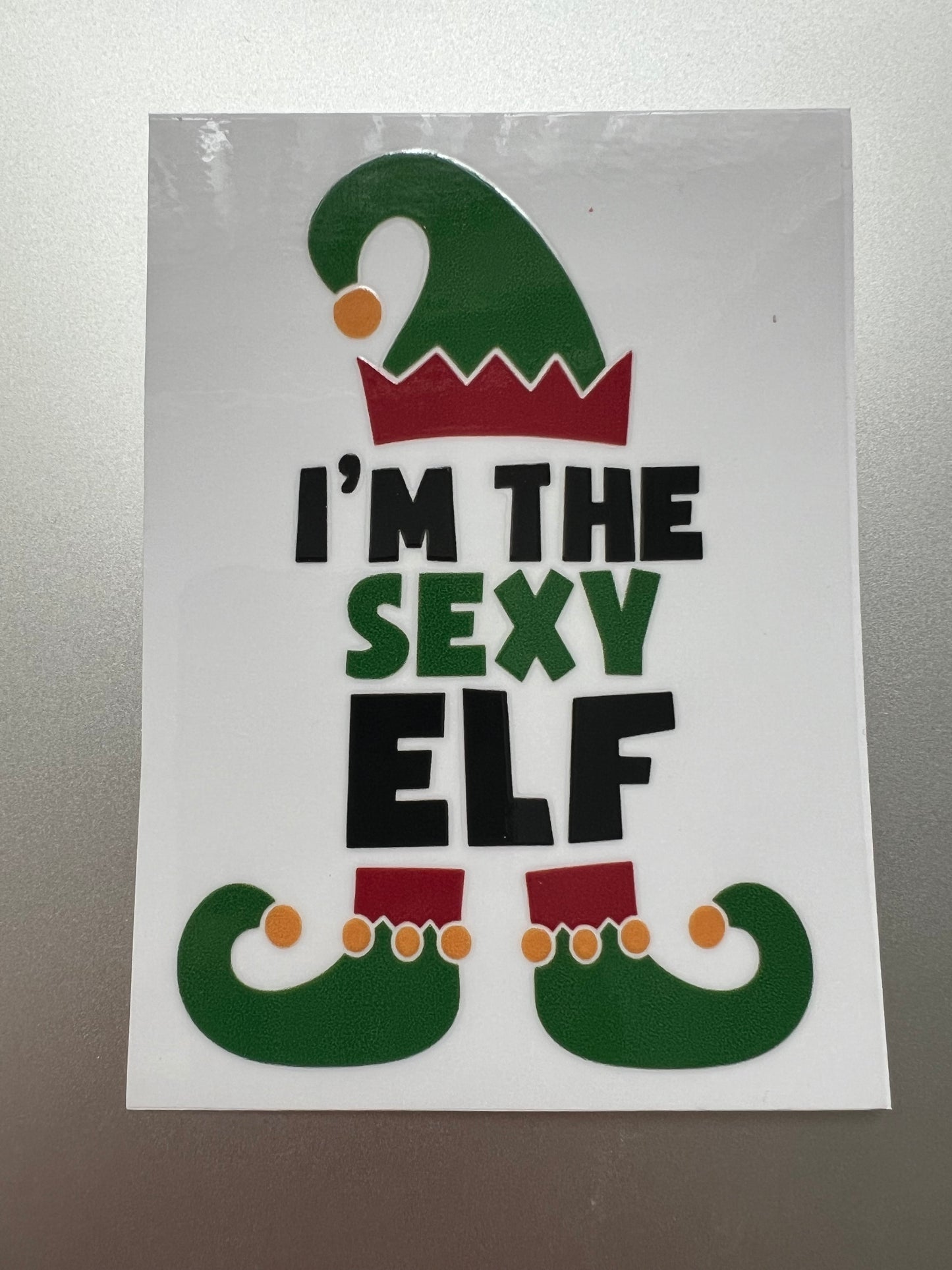 I’m the _____ elf decals