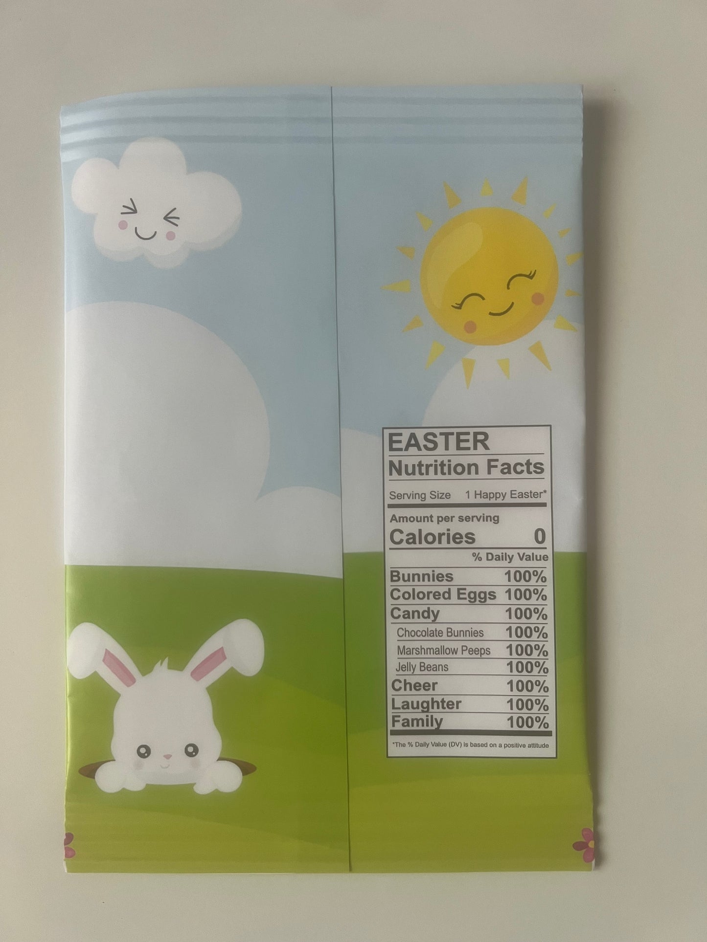 Easter bunny treat bag exclusive design