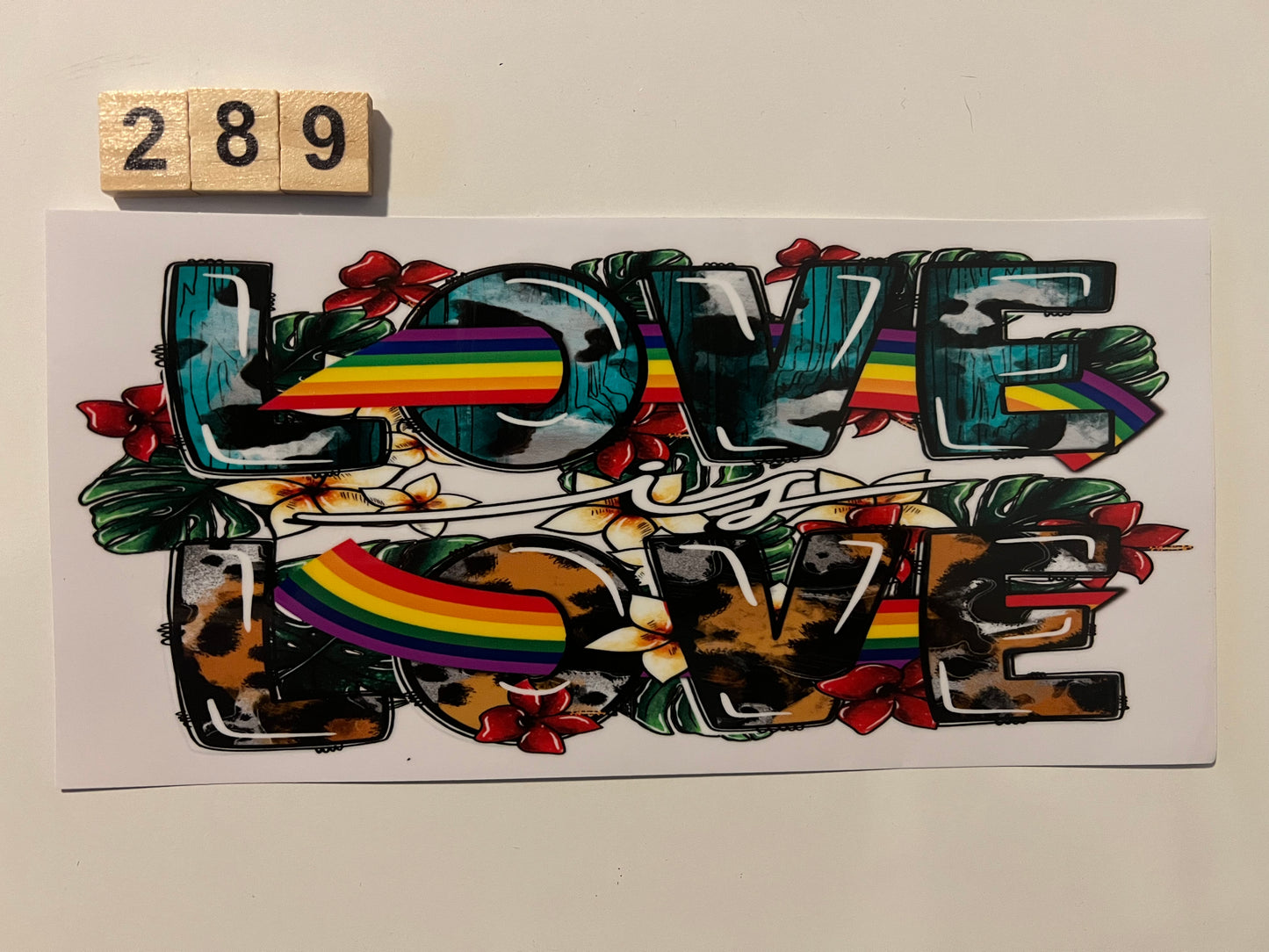 Love is love wrap (289) (L)