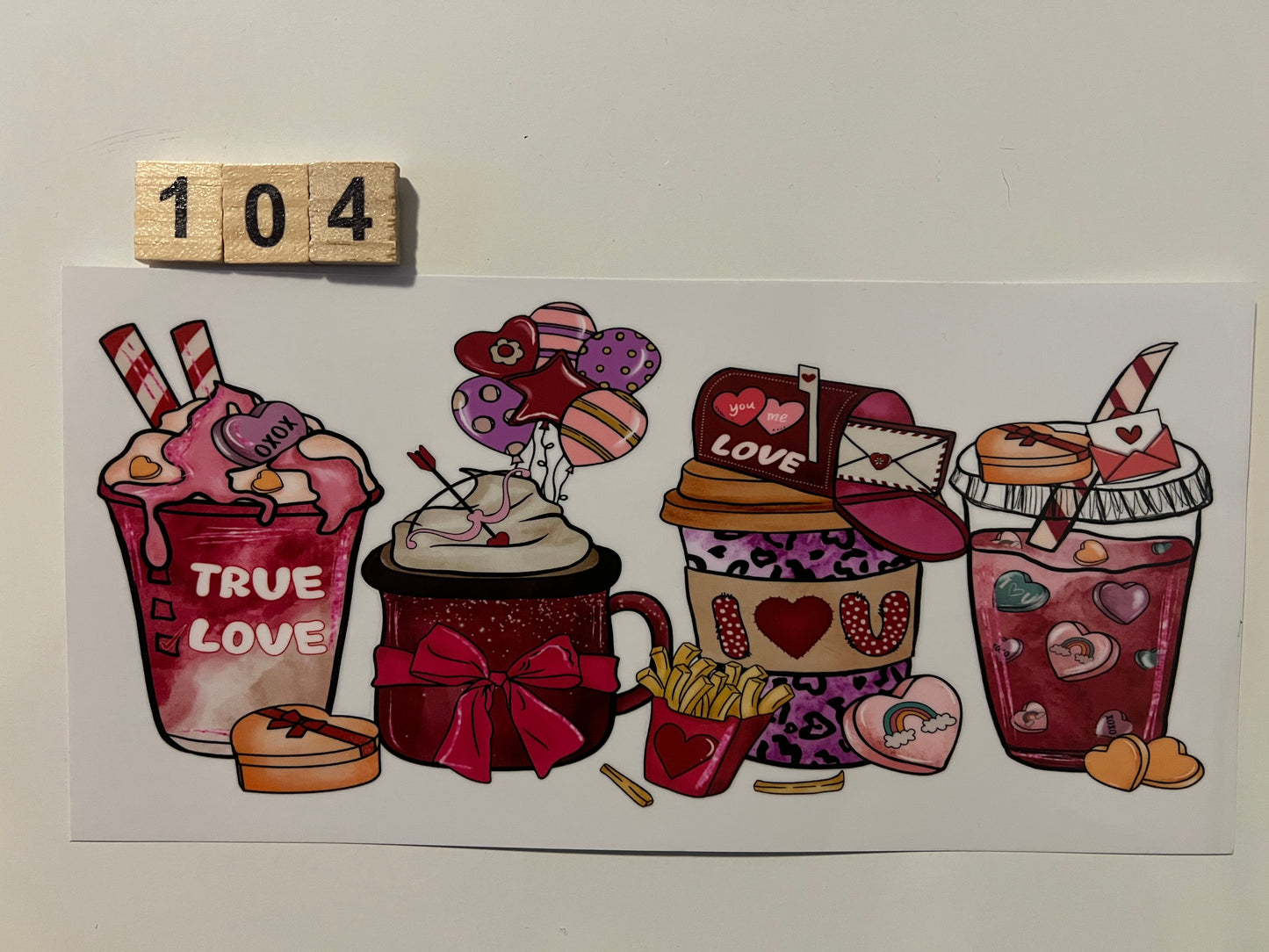 True love snack cups wrap (104) (L)