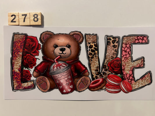 Bear Love wrap (278) (L)