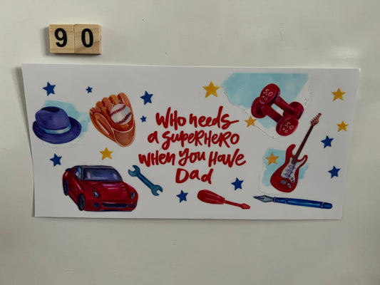 Superhero dad wrap (90) (L)