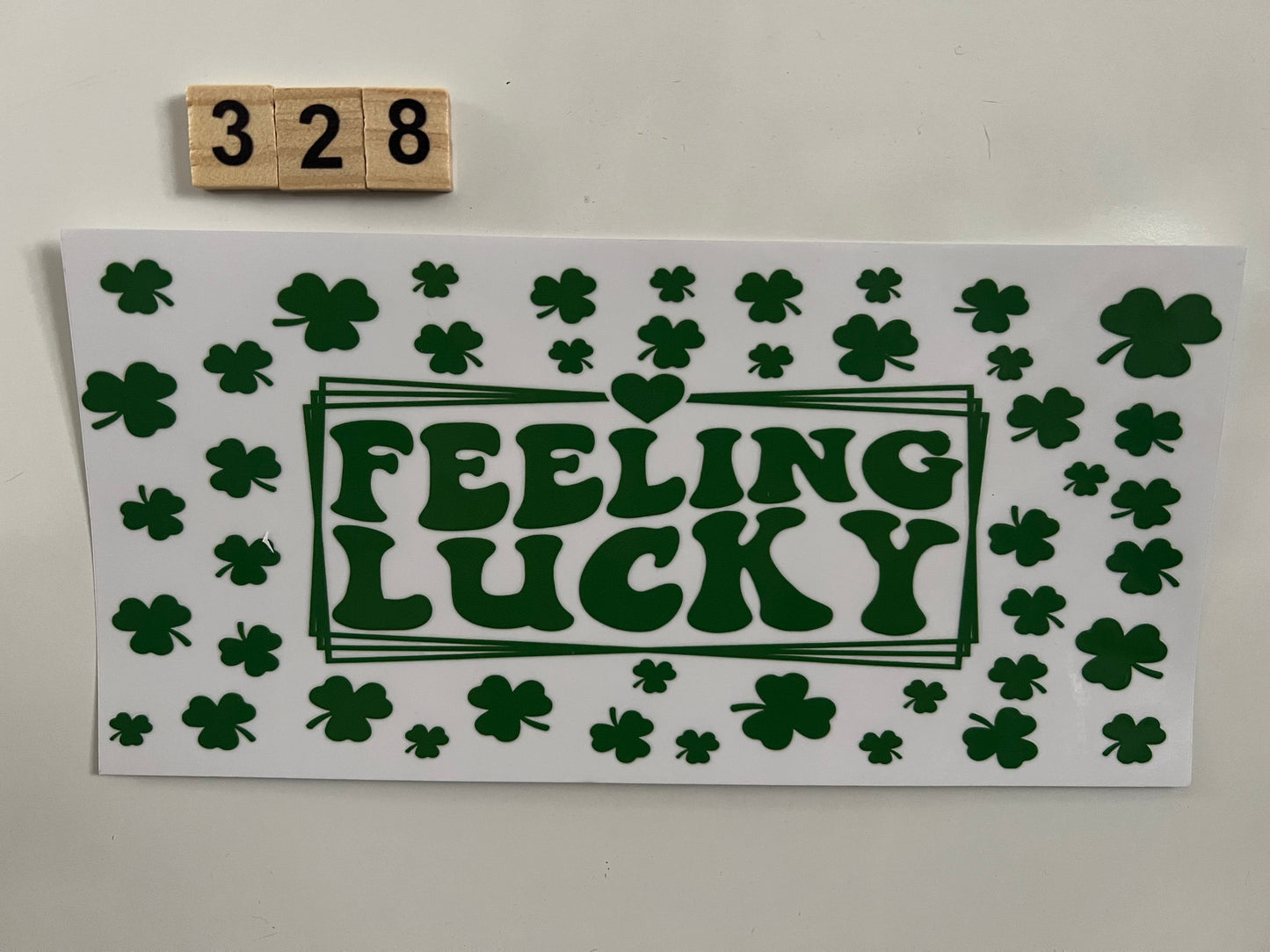 Feeling lucky wrap (328) (L)