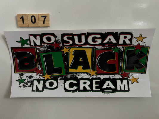 Black no sugar no cream wrap (107) (L)