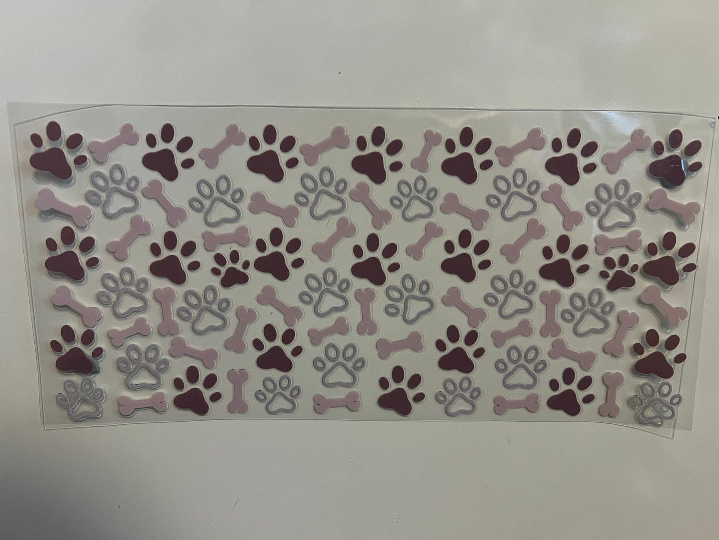 Paw prints wrap (cat / dog) (E)