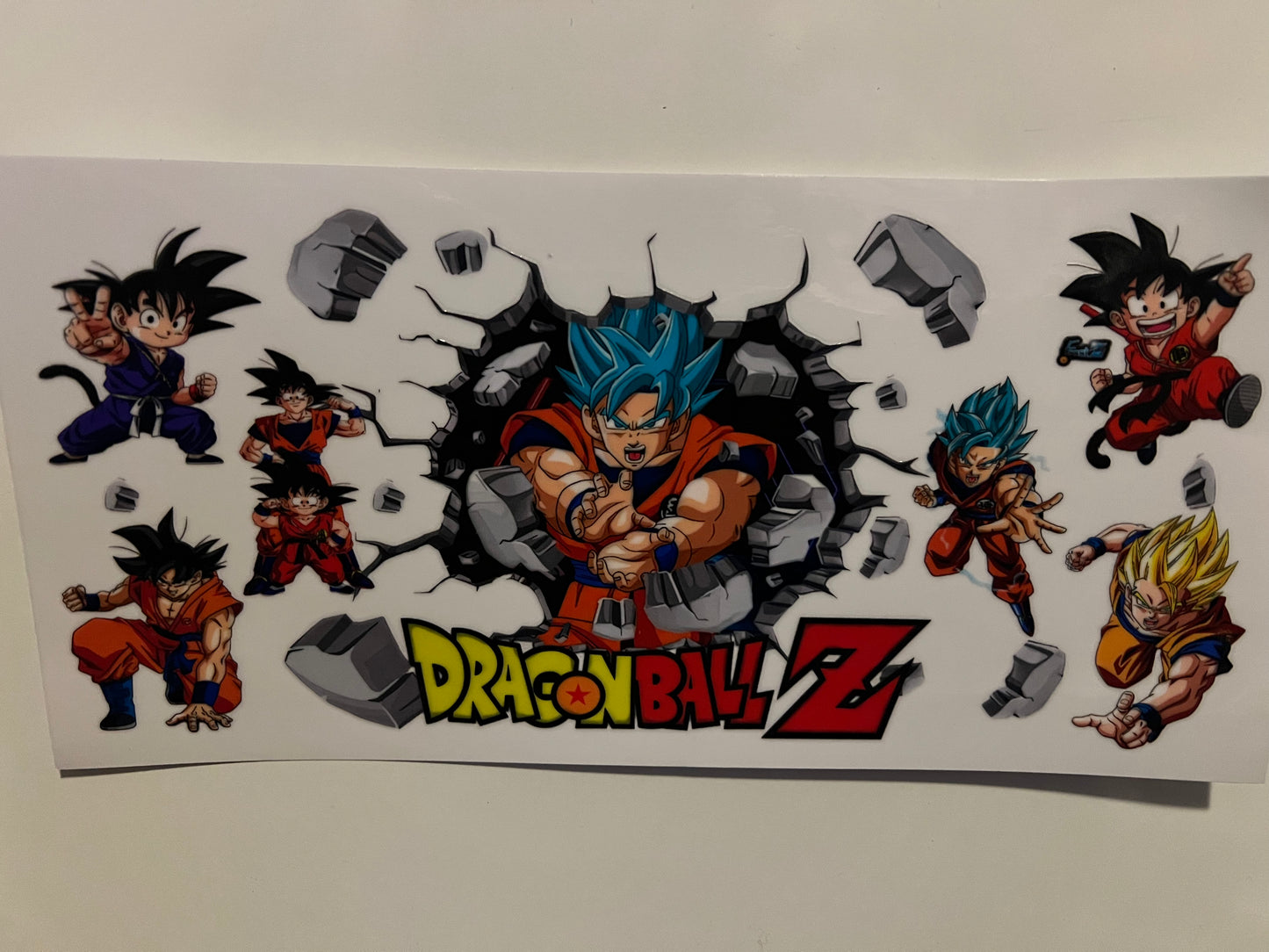 Dragonball Z wrap (198L)