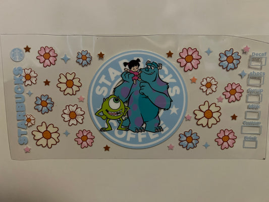 Monsters inc Starbucks wrap (E&L)