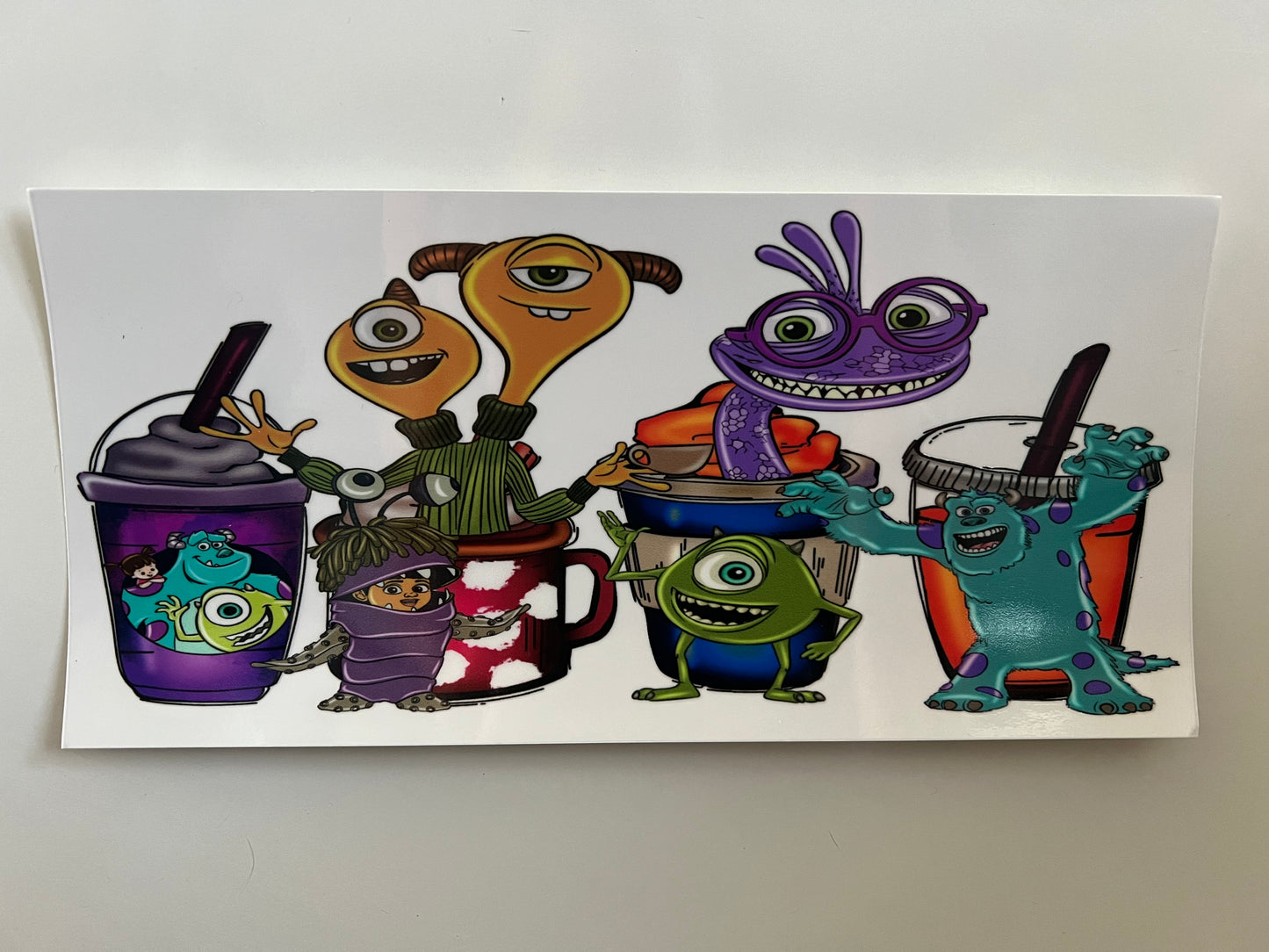 Monsters inc cups wrap