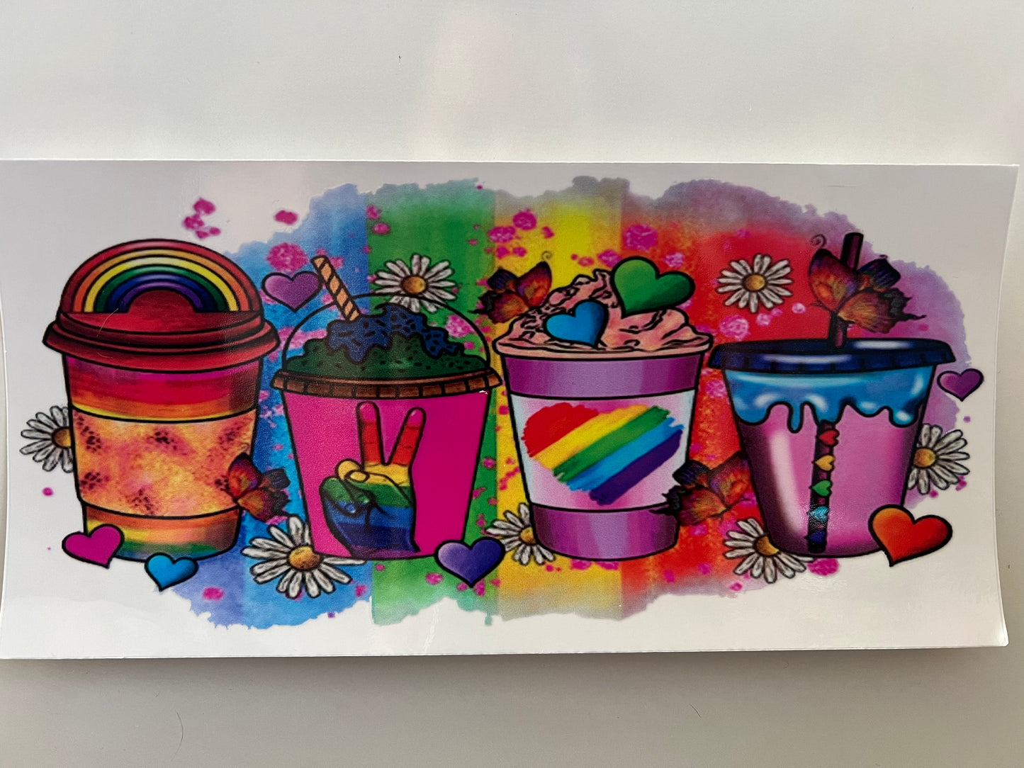 Pride cups wrap